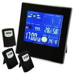 S08S620Pv_3S Wireless Weather Station Indoor/outdoor Temperature Humidity Rh Air Pressure Rcc Dcf