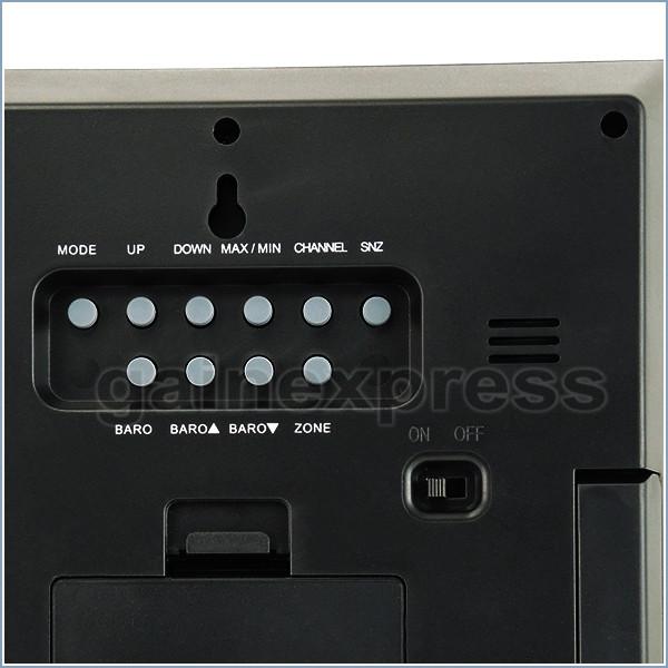 S08S620Pv_3S Wireless Weather Station Indoor/outdoor Temperature Humidity Rh Air Pressure Rcc Dcf