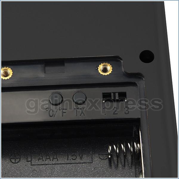 S08S620Pv_3S Wireless Weather Station Indoor/outdoor Temperature Humidity Rh Air Pressure Rcc Dcf