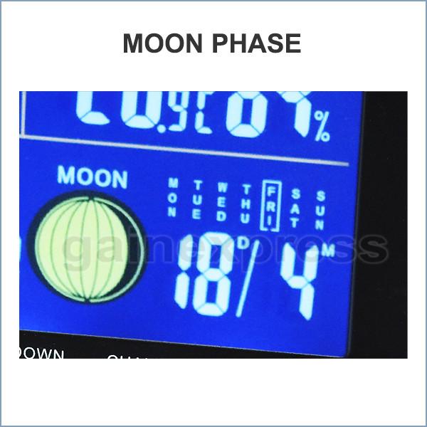 S08S620Pv_3S Wireless Weather Station Indoor/outdoor Temperature Humidity Rh Air Pressure Rcc Dcf