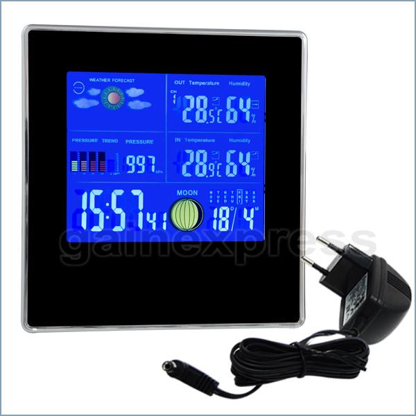 S08S620Pv_3S Wireless Weather Station Indoor/outdoor Temperature Humidity Rh Air Pressure Rcc Dcf