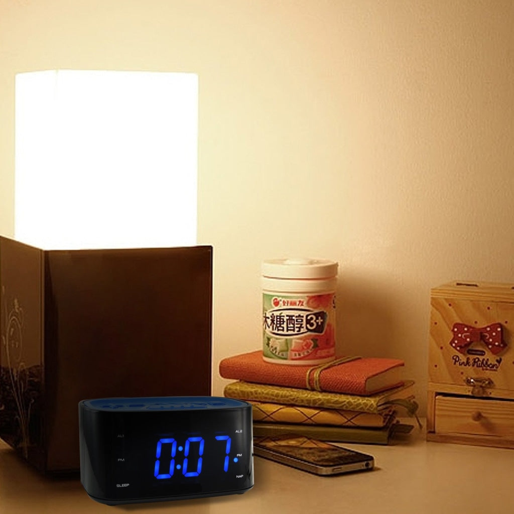 T04Wt465 Technoline Digital Quartz Radio Alarm Clock 220-240V Only Weather Station