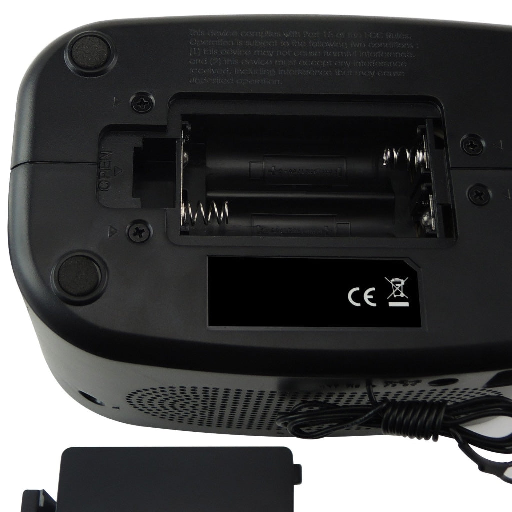 T04Wt465 Technoline Digital Quartz Radio Alarm Clock 220-240V Only Weather Station