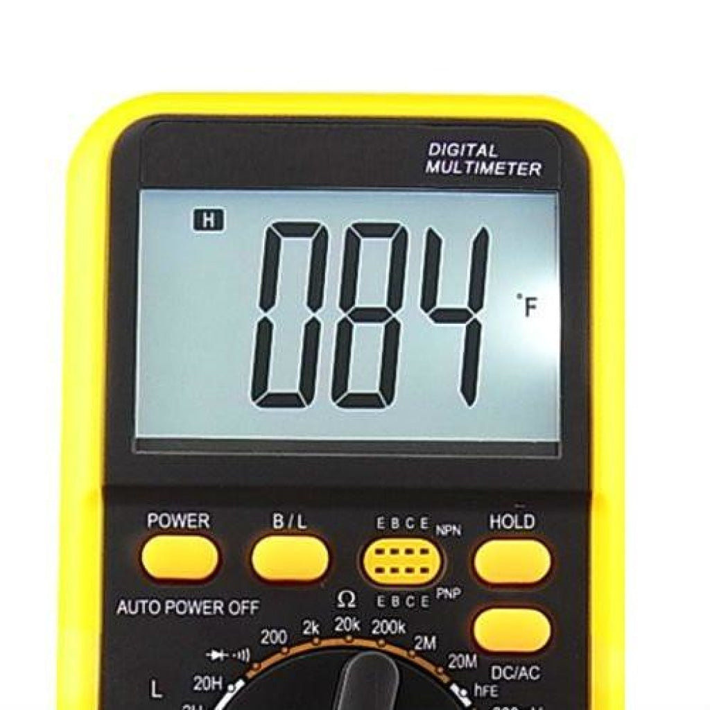 Vc-9805A Multifunction Portable Dmm Digital Multimeter Electrical Tester Inductance Thermometer