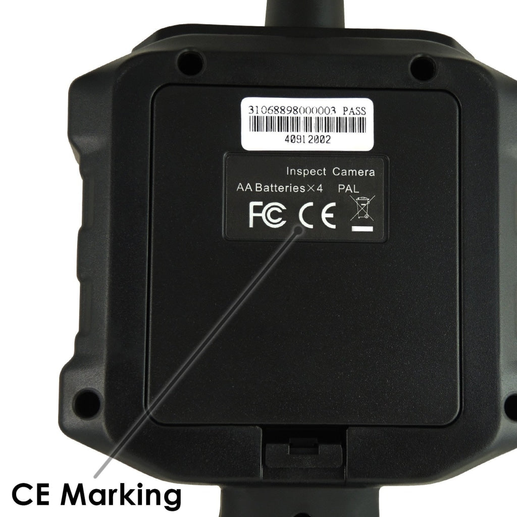 Vid-10 Industrial 2.31 Tft Lcd 8Mm Camera Borescope Endoscope 4 Led Lights Inspection