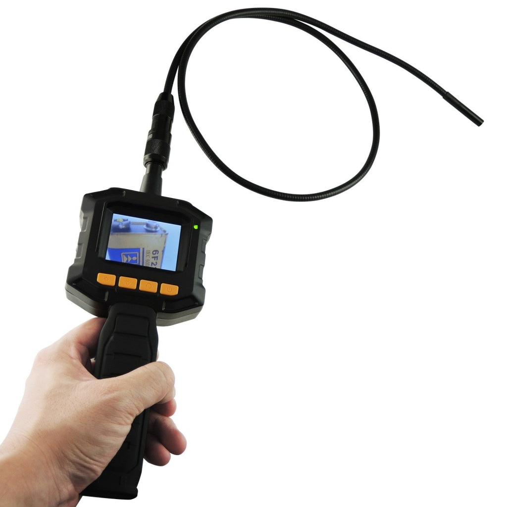 Vid-10 Industrial 2.31 Tft Lcd 8Mm Camera Borescope Endoscope 4 Led Lights Inspection