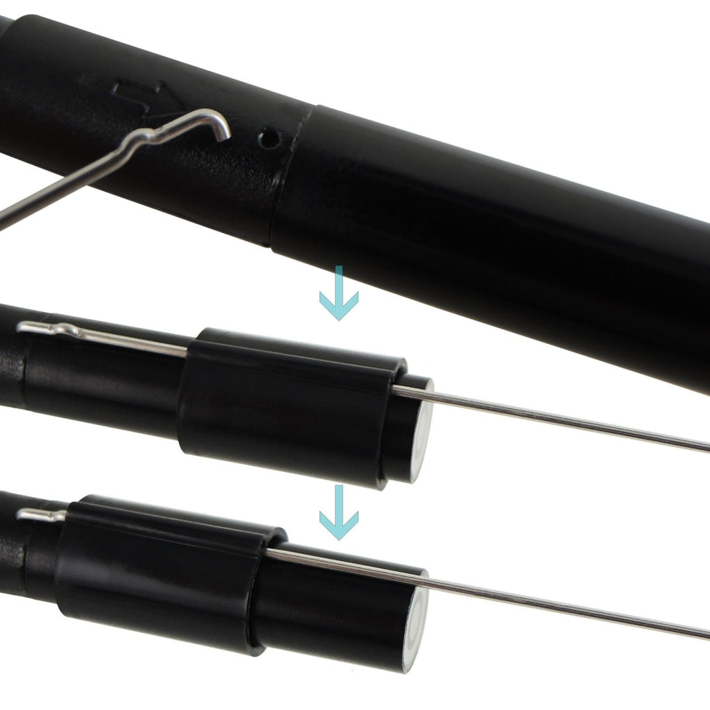 Vid-10 Industrial 2.31 Tft Lcd 8Mm Camera Borescope Endoscope 4 Led Lights Inspection