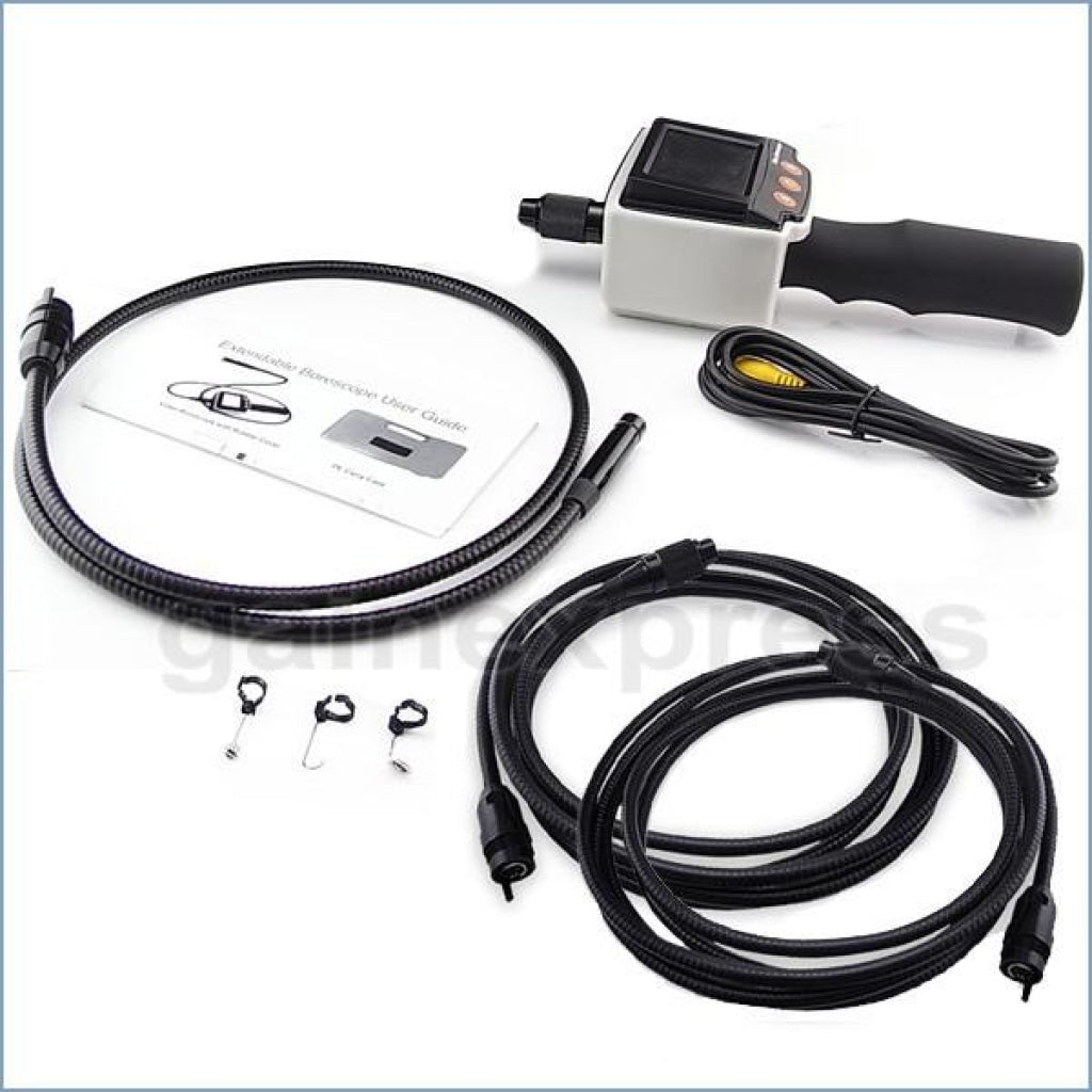 Vid-4_7M 2.4 Lcd Pipe Car Inspection Borescope Video Camera + 7M Cable
