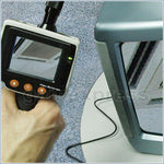 Vid-4_7M 2.4 Lcd Pipe Car Inspection Borescope Video Camera + 7M Cable