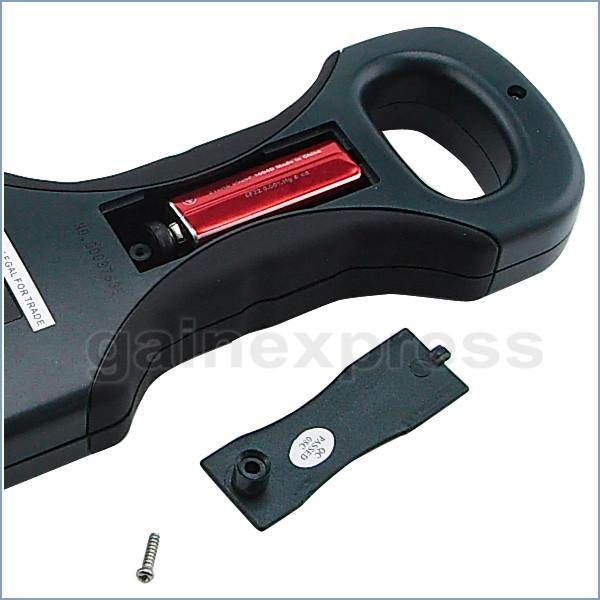 Ws-815 Digital Lcd Weighing Scale 25Kg/55Lb Capacity W/ Rubber Side Handle (Fb)