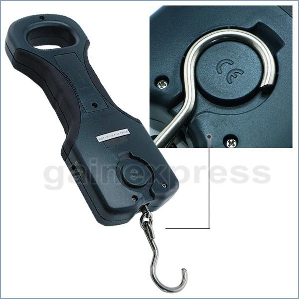 Ws-815 Digital Lcd Weighing Scale 25Kg/55Lb Capacity W/ Rubber Side Handle (Fb)