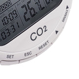 CO87 Desktop Indoor Air Quality Monitor Carbon Dioxide (CO2) Temperature Humidity %RH 0~2000ppm Range - Gain Express