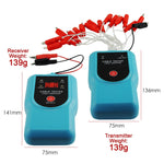 E04-031 Transmitter & Receiver Cable Tester Identifier Alligator Clip Test Dc Voltage Continuity