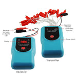 E04-031 Transmitter & Receiver Cable Tester Identifier Alligator Clip Test Dc Voltage Continuity