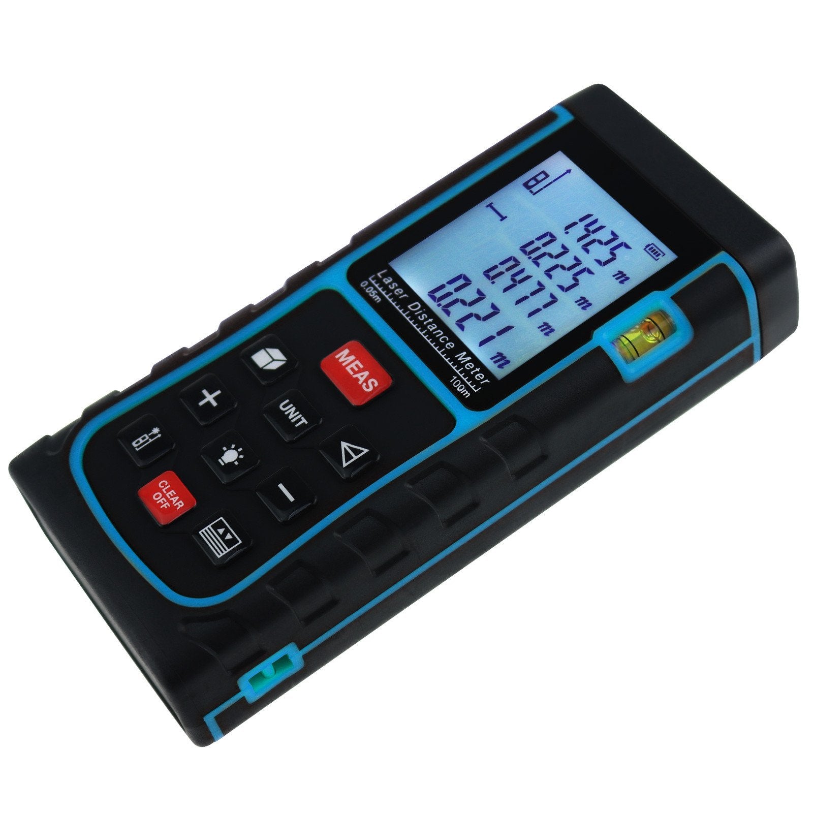 X01Rz-E100 Laser Distance Meter 100M With Spirit Level (Fb)