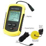 Ff-1108-1 Lucky Wired Fish Finder With 100M Depth Range And 7.5M Cable Sonar Transducer (Fb)