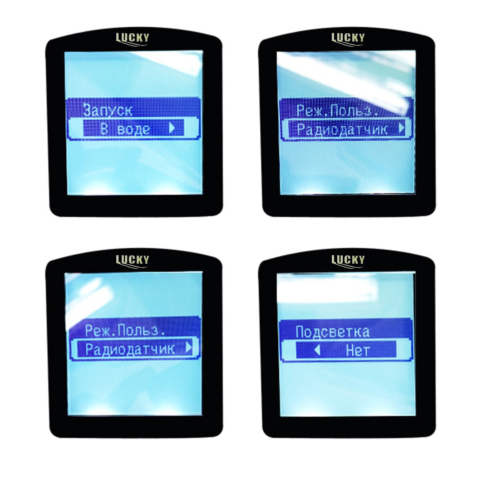 Ff-718Liw_Ru Rechargeable Wireless Fish Finder 40M Depth&180M Operational Range Russian Ver