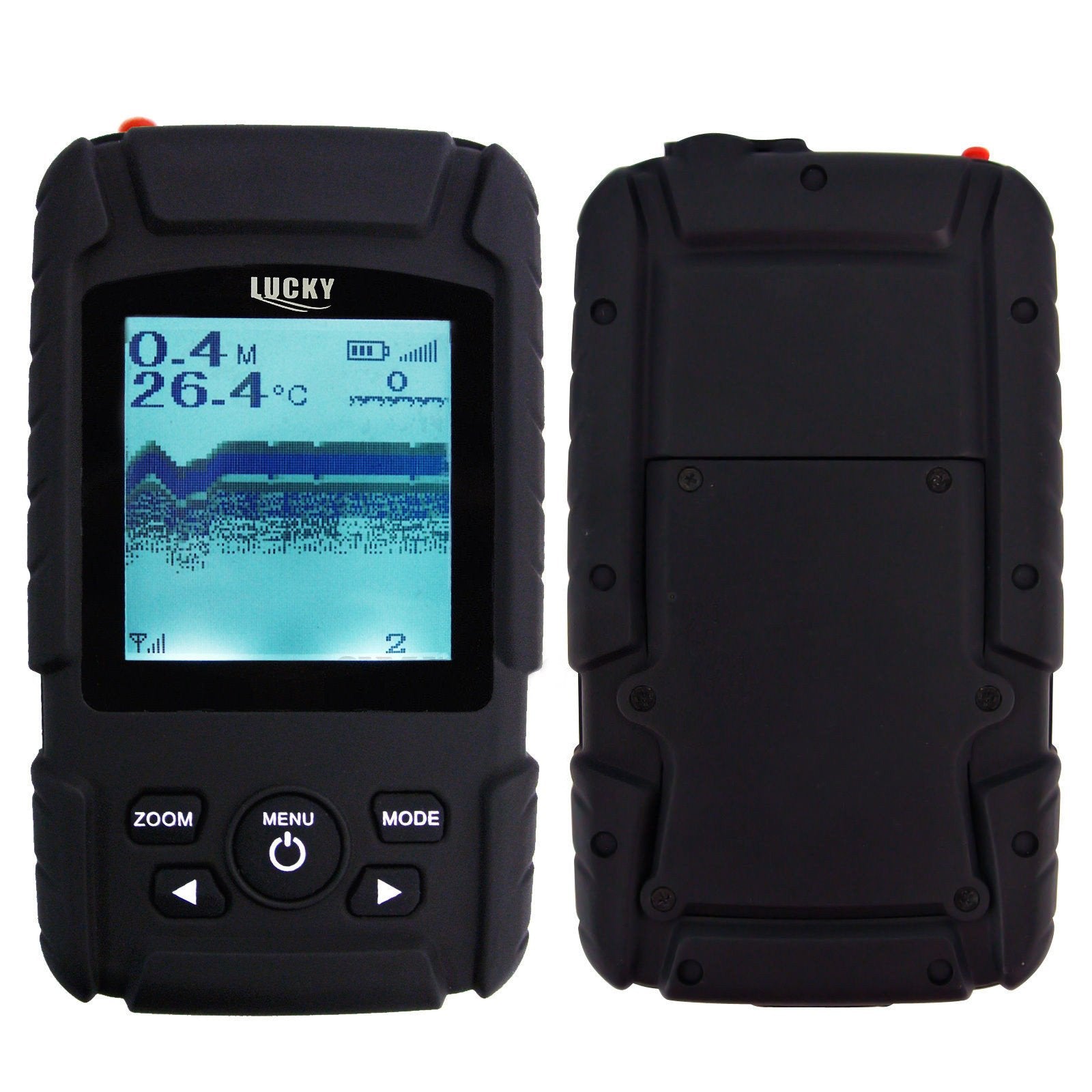 Ff-718Liw_Ru Rechargeable Wireless Fish Finder 40M Depth&180M Operational Range Russian Ver