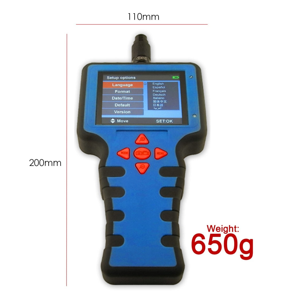 Gain Express C0588DR_1M  Industrial Rotation Endoscope 1M with 5.5mm Video Inspection Borescope IP67 Camera