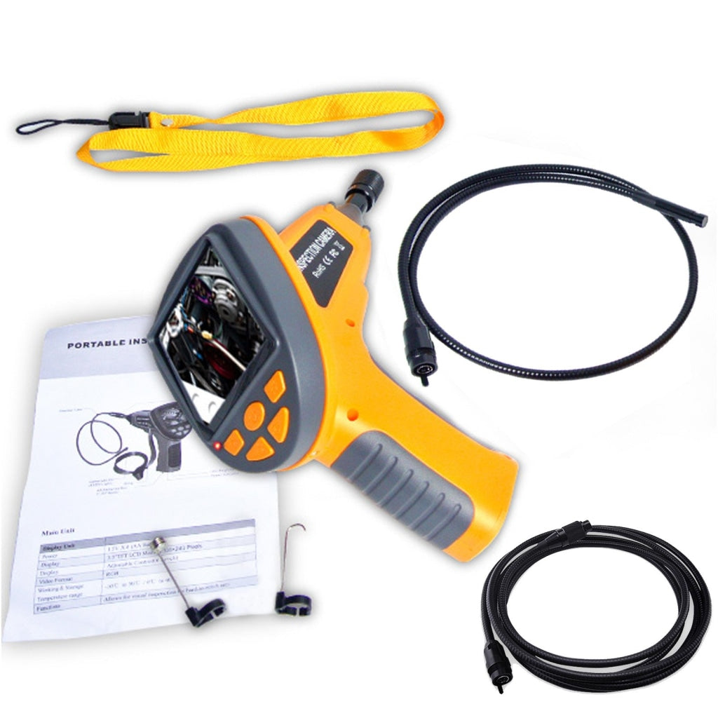 Gain Express C0599H_4M Industrial 4M Cable Camera Borescope Endoscope 10mm LED 3.5