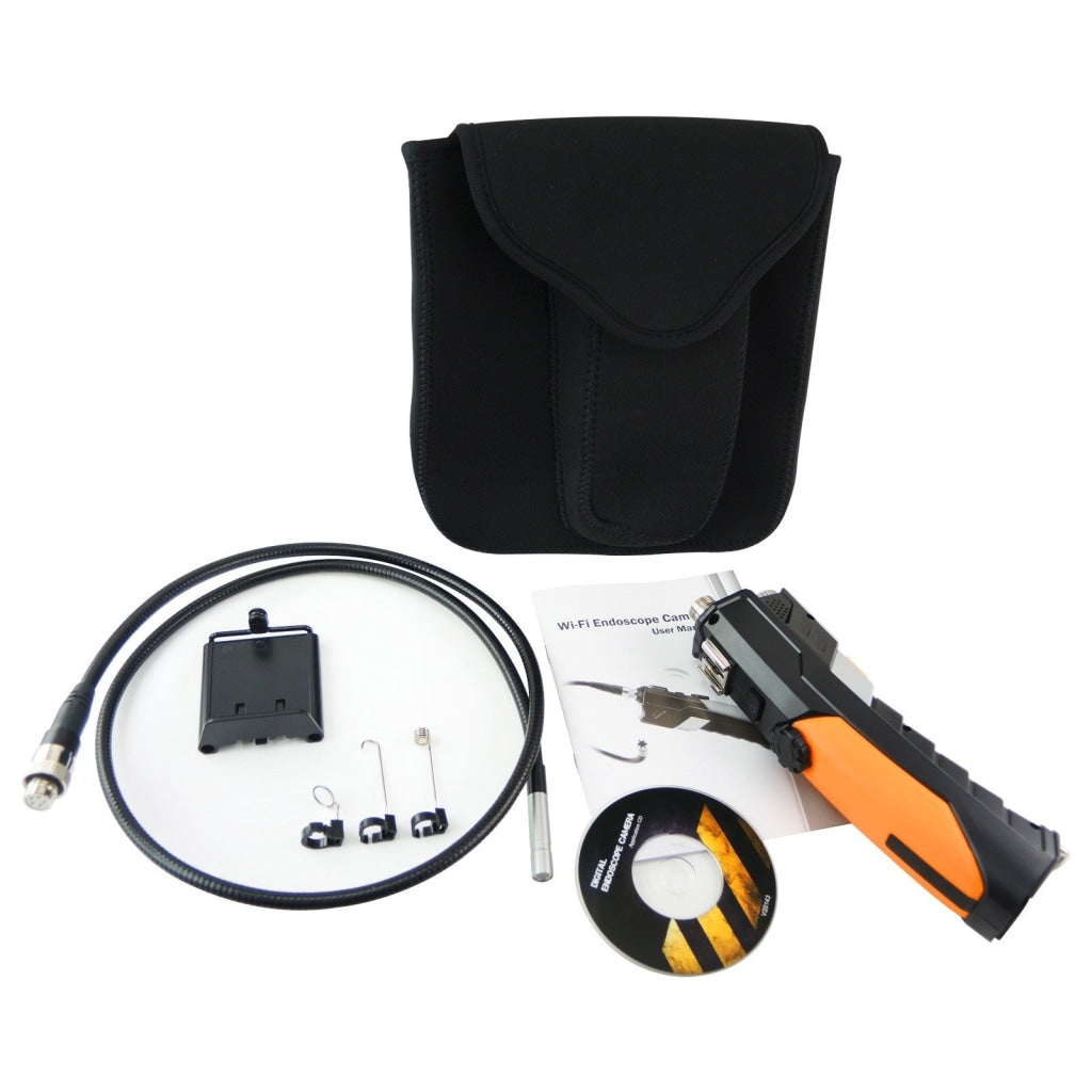 Gain Express N04WF200_HD_1M Waterproof HD WiFi 8.5mm Endoscope Borescope iPad IPhone Android + 1M Cable