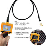Vid-5 Industrial 2.4 Inch Tft Lcd Video Borescope Car Pipe Inspection 10Mm Camera