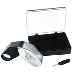 Gm-1018 10X Jeweler Loupe Magnifier + Led Light 18Mm Lens Jeweller Loupes