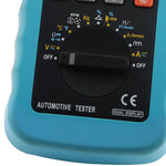 E04-024 Automotive Multimeter Scan Car Engine Analyzer Rpm Voltage Current Dwell Angle W/ Buzzer