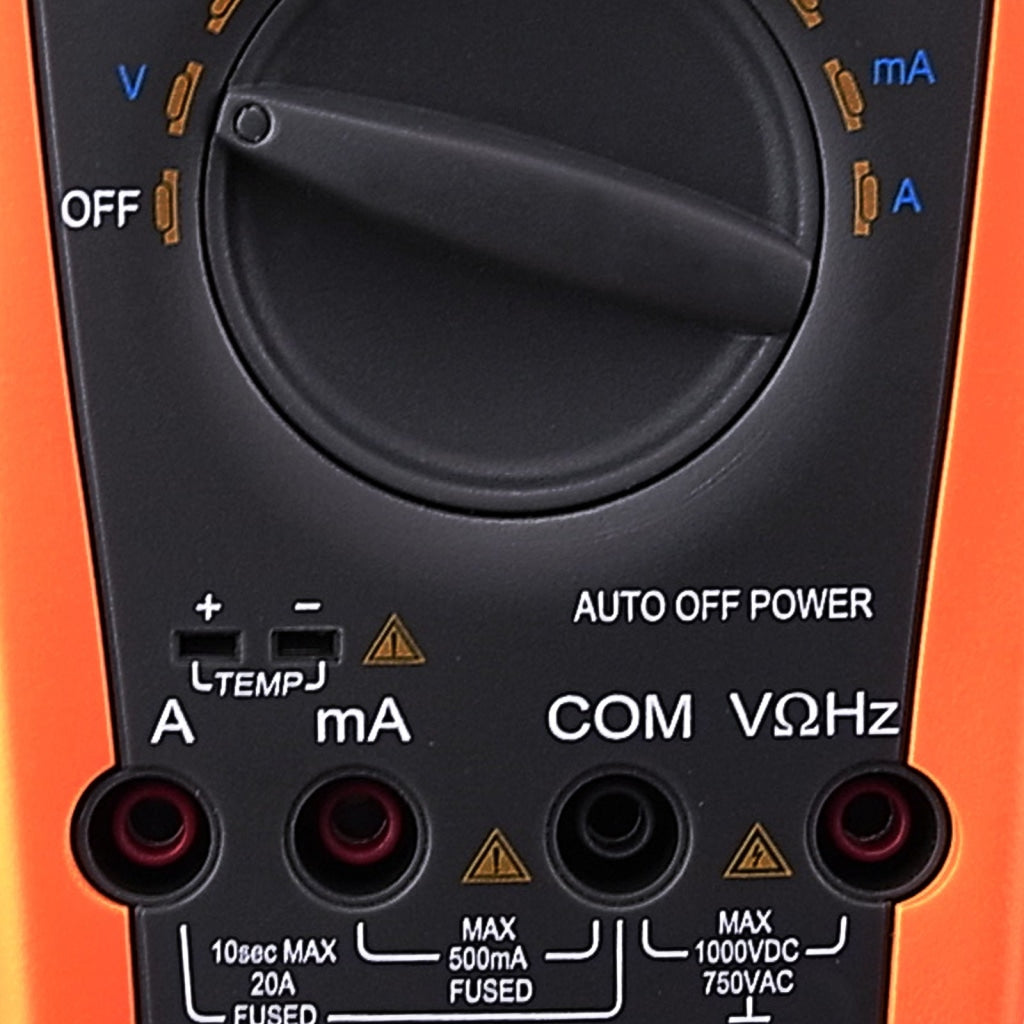 Vc-97 Digital Multimeter Tester Thermometer Voltmeter Ac Dc Ohm Multimeters / Clamp Meters