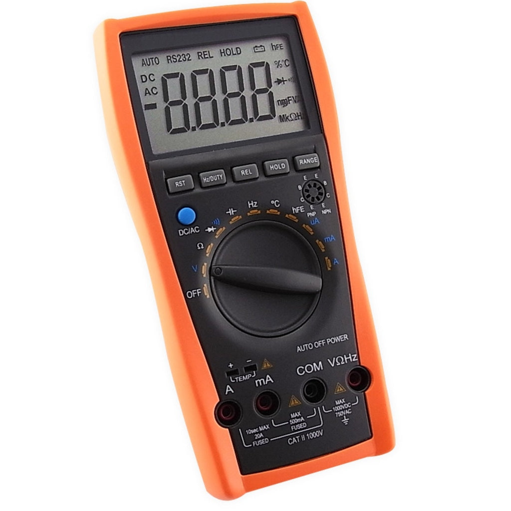 Vc-97 Digital Multimeter Tester Thermometer Voltmeter Ac Dc Ohm Multimeters / Clamp Meters