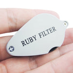 CLMG-7302 Foldable Ruby Filter Gem, Jewelry Identification tool for Emerald & Gemstones Metal Body - Gain Express