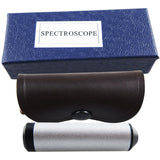 CLMG-7206 Handheld 55mm Durable Small Diffraction Spectroscope Gem Stone Jeweler Tool Aluminum Material - Gain Express