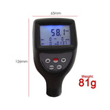 CM-8855FN Digital Paint Coating Thickness Gauge F/NF Probes Big LCD 99 Groups Measure CE Marking Aluminum & Iron Substrates - Gain Express