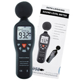 Slm-25 Sound Level Meter With Backlit Display High Accuracy Measuring 30Db~130Db Data Logging
