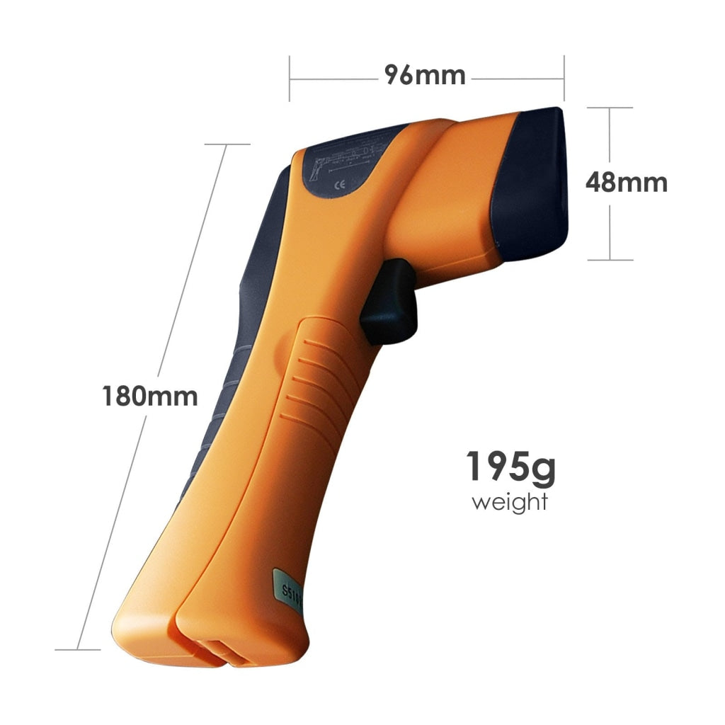 Gain Express IR-8560 Digital Non-Contact IR Thermometer -13~1040°F -25~560°C, 12:1
