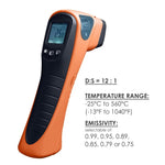 Gain Express IR-8560 Digital Non-Contact IR Thermometer -13~1040°F -25~560°C, 12:1