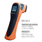 Ir-8560 Digital Non-Contact Ir Thermometer -13~1040°F -25~560°C 12:1