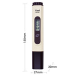 Ec-1382 Digital Ec Conductivity Meter Tester Water 0~1999 Us/cm With Atc & Electrode Quality Meters