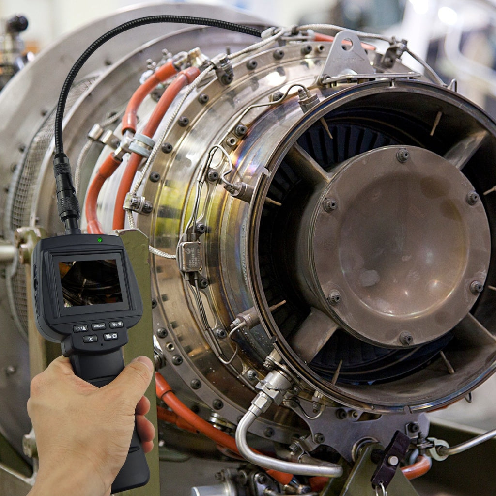 Vid-71R-5.5-2M 5.5Mm Camera 2M Cable Recordable Video Inspection 2.4 Hd Endoscope Snakescope