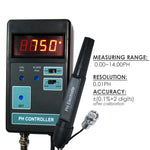 Ph-201 Digital Ph Controller + Electrode Solutions 110V Or 220V Water Quality Meters