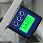 AGF-201 Digital Protractor Angle Gauge Finder Bevel Box Inclinometer Level Meter Magnetic Base - Gain Express