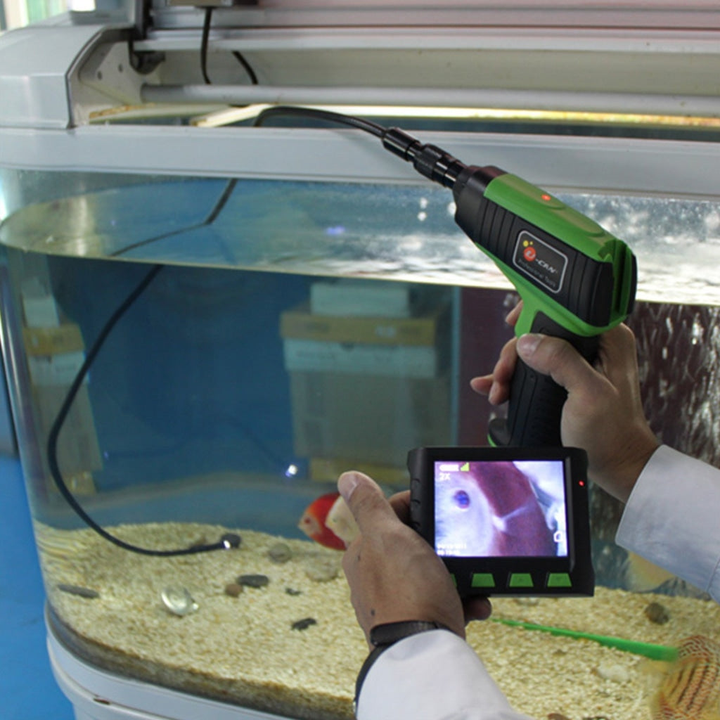 Vid-12_2M Wireless 3.5 Lcd Inspection Camera Endoscope Borescope + 2 Meter Cable