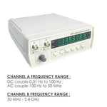 Vc-3165 Precision Frequency Counter 0.01 Hz - 2.4 Ghz