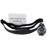 Hrm-001 Heart Rate Monitor Pedometer Calories Count Exercises Sports Watch Sleep Indicator 40~240Bpm