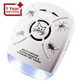 AR-131_EU Ultrasonic Plug-in Pest Control Repeller Electronic Insects Repellent, Pet Kids Safe, Mosquito Cockroach Spider Bugs etc - Gain Express