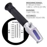 Rhsn-10Atc New Handheld 0-10% Atc Salinity Refractometer