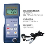 Tm-8811 Digital Ultrasonic Thickness Gauge Meter 1.5 - 200Mm
