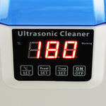 CE-7200A Stainless Steel 2.5L Ultrasonic Cleaner Heater Jewelry Watches Dentures w/ Timer 110V or 220V - Gain Express