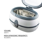 Vgt-800 Ultrasonic Cleaner 600Ml Jewellery Dental Watch 220V