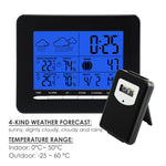 S08S3318Bl_1S Digital Indoor/outdoor Wireless Weather Station Temperature Dcf Radio Controlled Clock